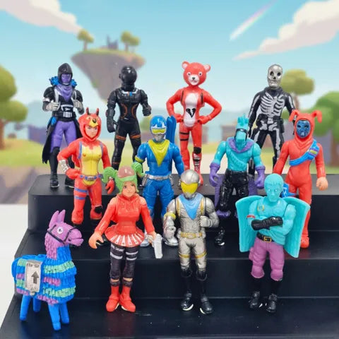 12PC Fortnite Figurine Set.
