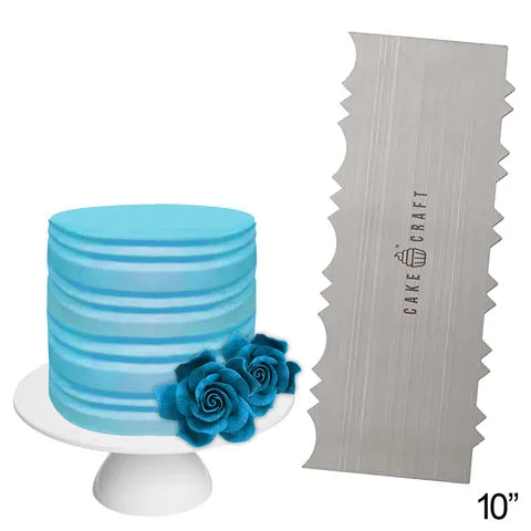 Cake Craft Scraper - Buttercream Comb Colonial