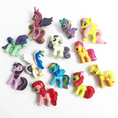 12PC My Little Pony Figurine Set