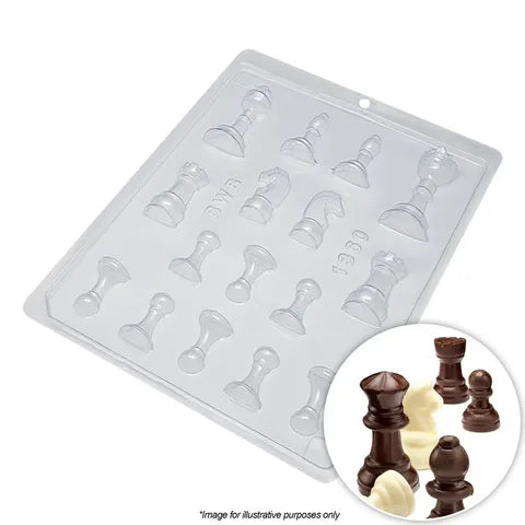 BWB -  Chess 1PC Chocolate Mould.