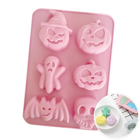 Halloween Silicone Mould 6 Piece Set Skysies Cakes
