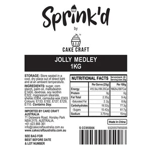1kg Sprink'd Mix - Jolly Medley
