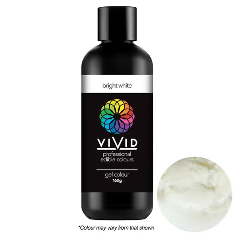 160g Vivid Gel Colour - Bright White