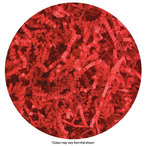 100g Shredded Paper - Red