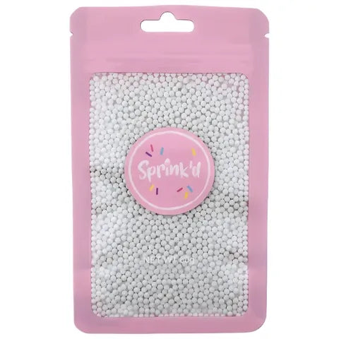 Sprink'd 2mm Sugar Balls White 60g