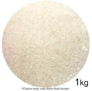 Sprink'd Sugar Rocks - White 1kg