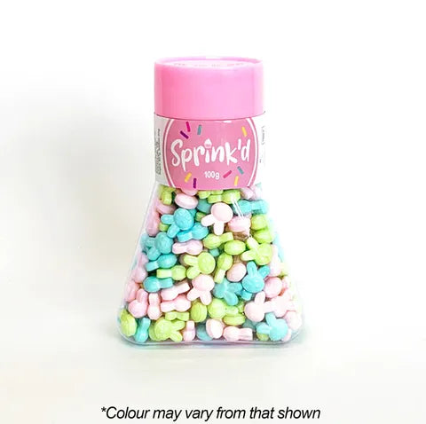 100g Sprink'd - 12mm Pastel Bunnies