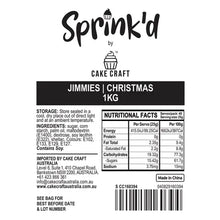 1kg Sprink'd Christmas Jimmies