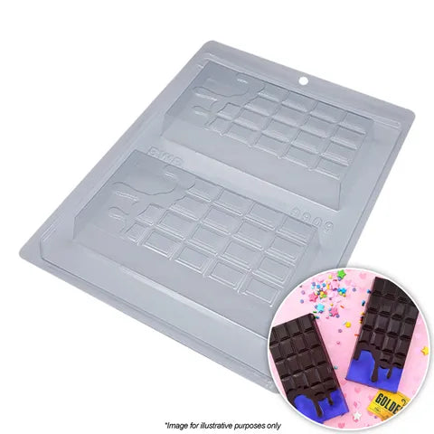 BWB - Melted Chocolate Bar - Chocolate Mould