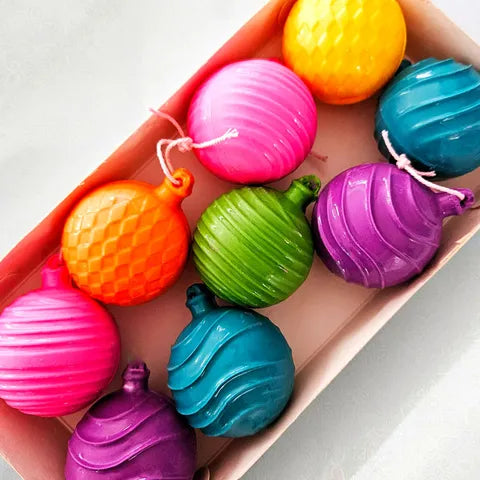 BWB - Christmas Bauble Waves Mould - 3 PC