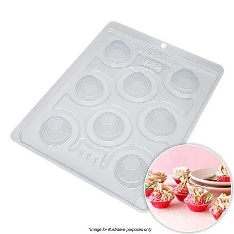 BWB - Mini Cupcake Cases 3PC Chocolate Mould.