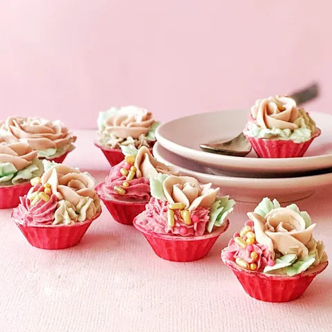 BWB - Mini Cupcake Cases 3PC Chocolate Mould.