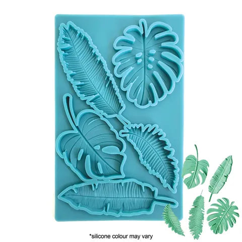 Cake Craft Silicone Mould - Tropical Leaf