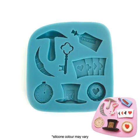 Cake Craft Silicone Mould - Alice in Wonderland