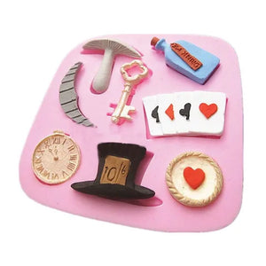 Cake Craft Silicone Mould - Alice in Wonderland
