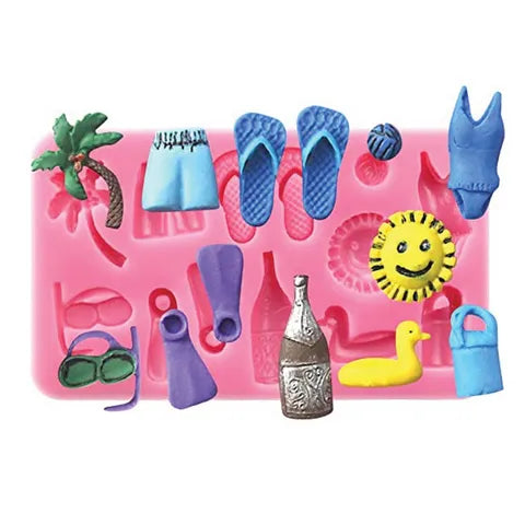 Cake Craft Silicone Mould - Lovin Summer