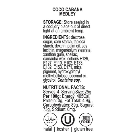 Sprink'd Coco Cabana Medley 100g.
