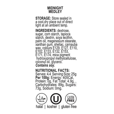 Sprink'd Midnight Medley 110g.