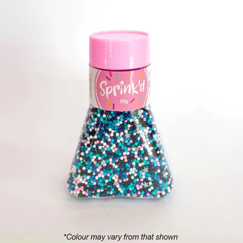 Sprink'd Midnight Sugar Balls 2mm 110g.