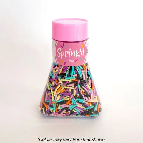 Sprink'd Midnight Jimmies 100g.