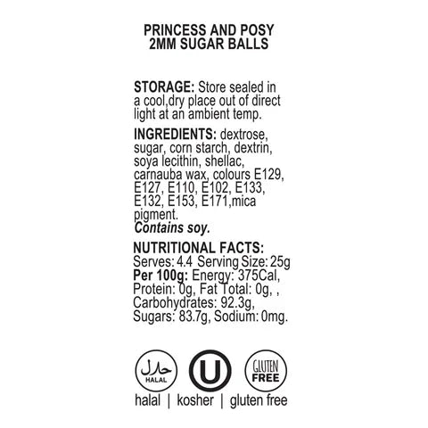 Sprink'd Princess Posy 60g