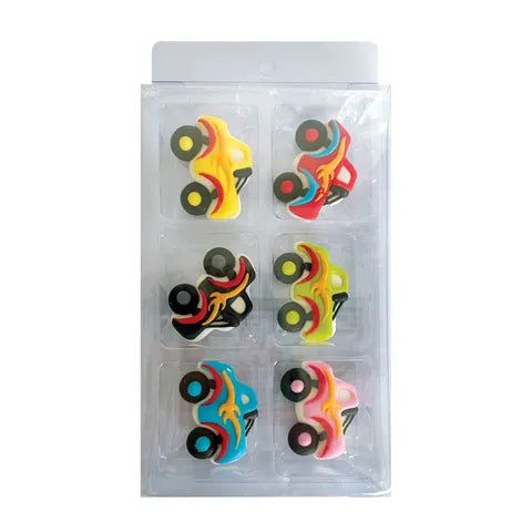 Sugar Decorations - 6PC Monster Truck