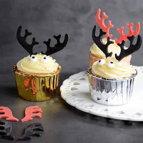 Cake Craft Silicone Mould - Reindeer Antlers