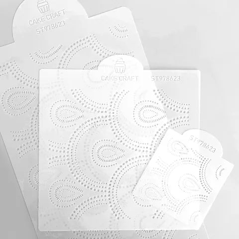 Cake Craft 3PC Stencil - Acrobat
