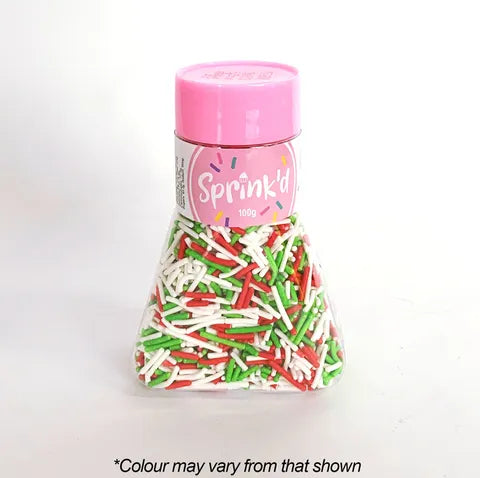 Sprink'd Jimmies Christmas 100g
