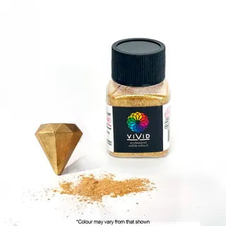 Vivid - Edible Metallic Dust - 10g - Assorted Colours