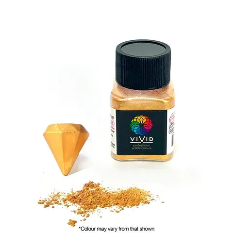 Vivid - Edible Metallic Dust - 10g - Assorted Colours