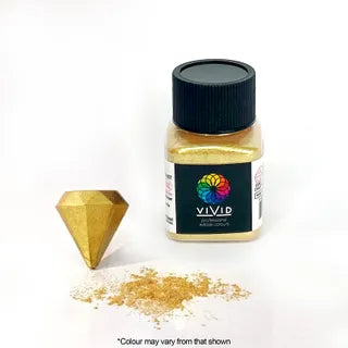 Vivid - Edible Metallic Dust - 10g - Assorted Colours