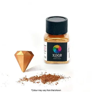 Vivid - Edible Metallic Dust - 10g - Assorted Colours