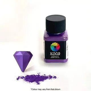 Vivid - Edible Metallic Dust - 10g - Assorted Colours