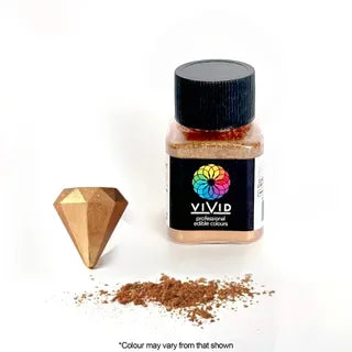 Vivid - Edible Metallic Dust - 10g - Assorted Colours