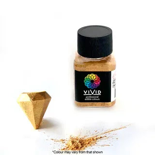 Vivid - Edible Metallic Dust - 10g - Assorted Colours