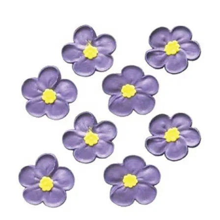 Cake Craft - Sugar Flower - 12PC 5 Petal Flower - Assorted Colours