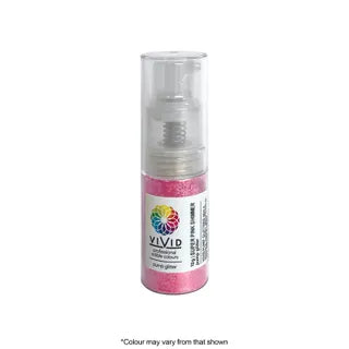 Vivid Pump Glitter 10g - Super Pink Shimmer