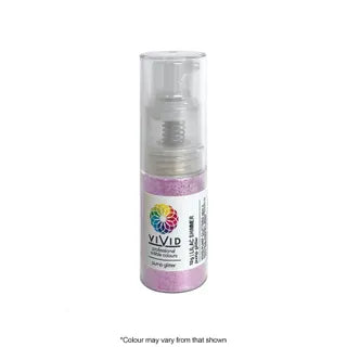 Vivid Pump Glitter 10g - Lilac Shimmer