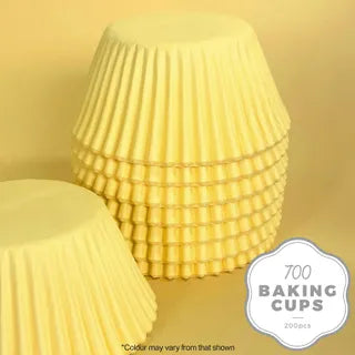 Cake Craft 700 Paper Baking Cup - 200PK - Assorted Colours