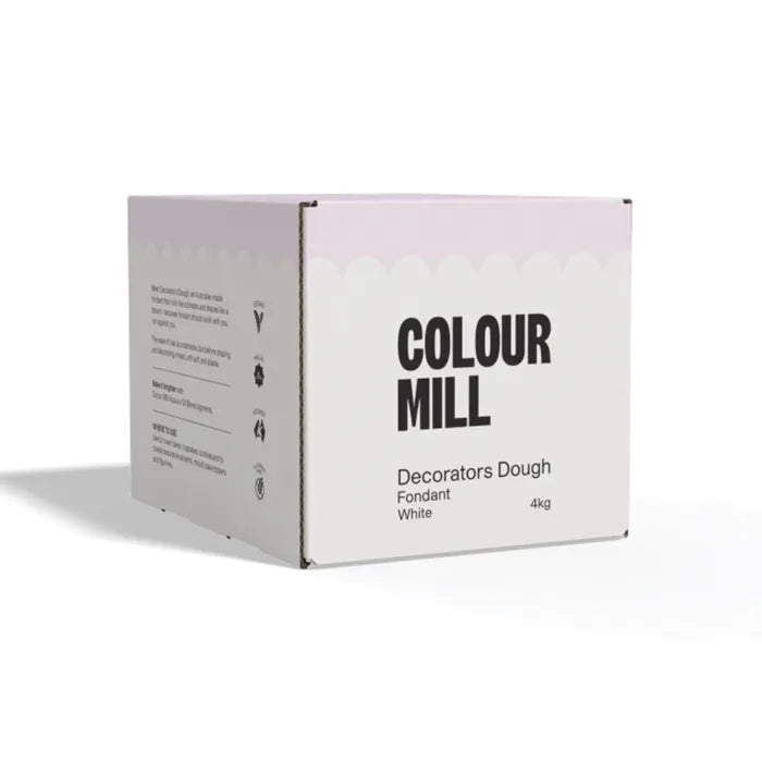 Colour Mill Decorators Dough 4kg - White