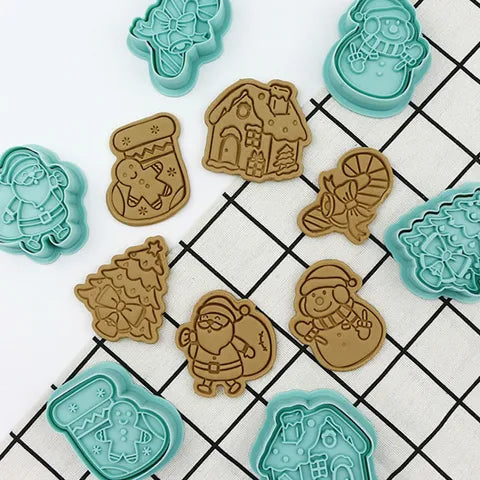 Cake Craft Christmas Icons Cookie Cutter Set - 6PC