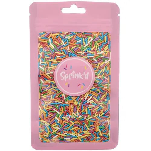 Sprink'd Rainbow Jimmies - 60g