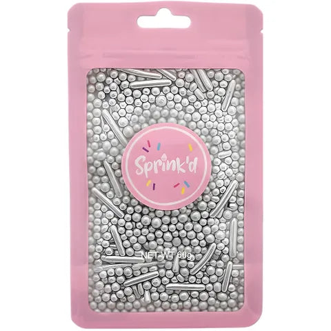 Sprink'd Silver Metallic Mix 60g