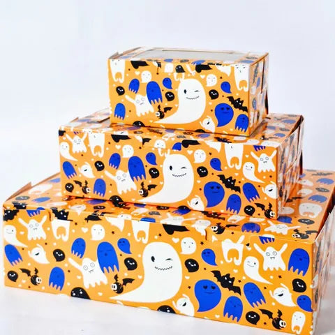 Halloween Cupcake Boxes - Assorted Sizes