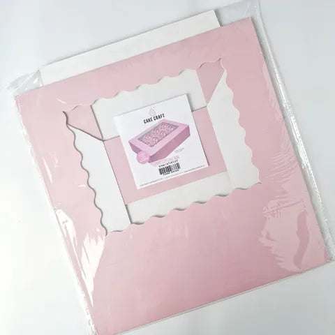 Cake Craft 12 Hole Cupcake Box - Pink