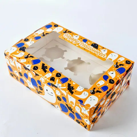 Halloween Cupcake Boxes - Assorted Sizes
