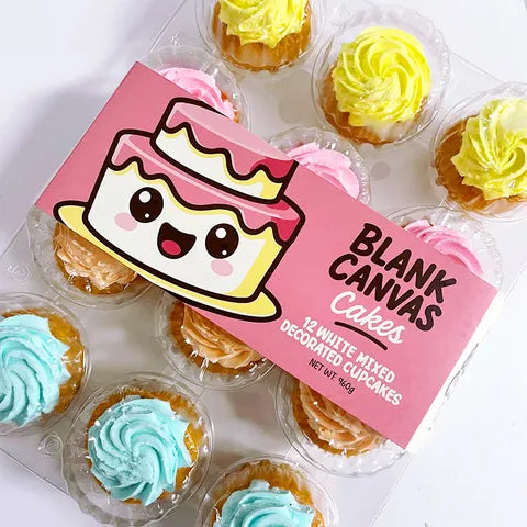 Blank Canvas Cakes - Iced Ready made Cakes and Cupcakes