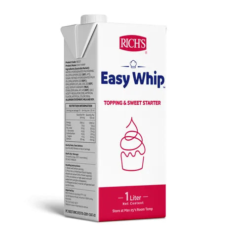 Rich's Easy Whip - Vanilla - 1L