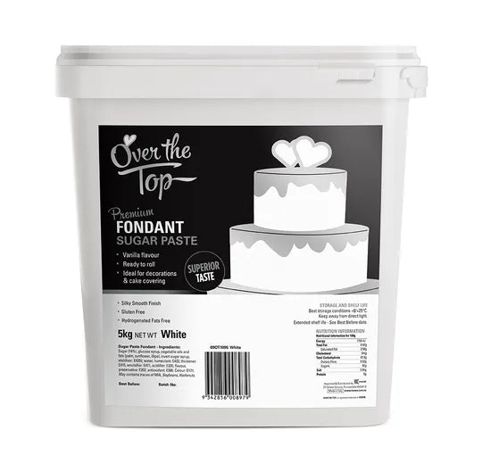 Over The Top White Fondant 5kg
